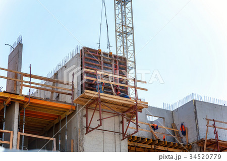 construction site workers 34520779