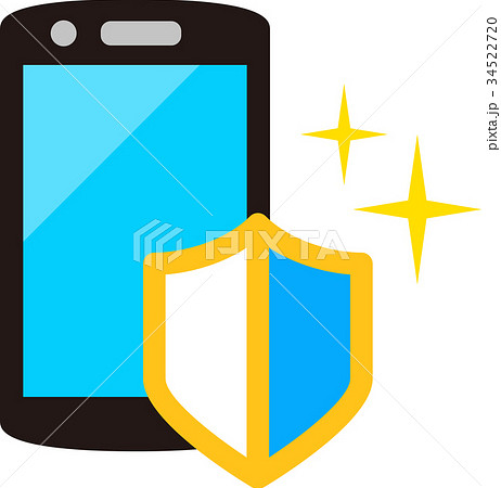 スマートフォンのセキュリティのイメージ スマートフォンのセキュリティのイメージ 34522720