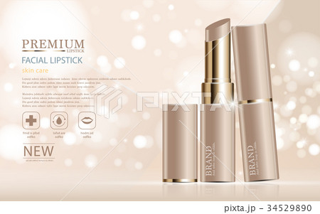 Hydrating facial lipstick for annual sale. Hydrating facial lipstick for annual sale. 34529890