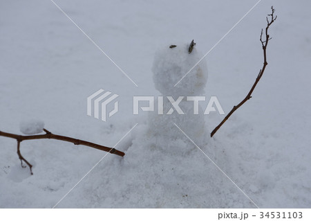 雪だるま スノーマン ゆきだるま 34531103