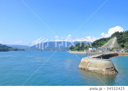 とびしま海道　安芸灘大橋　広島県 34532425