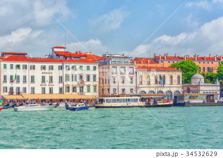 View of one of the most beautiful cities - Venice. 34532629