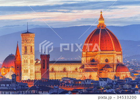 Above view Santa Maria del Fiore . 34533200