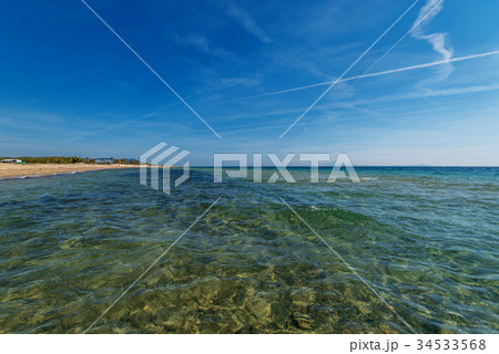 Paralia Fourkas beach, Halkidiki, Greece. 34533568