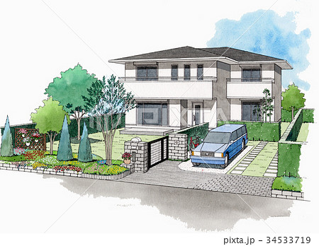 住宅　住まいの外観 34533719