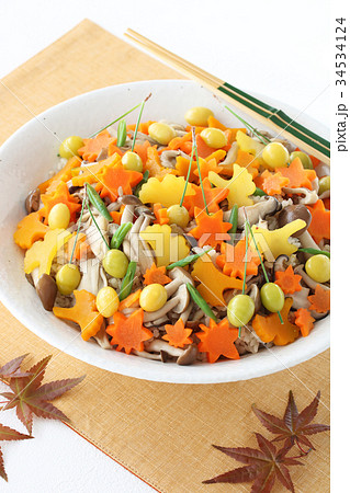 秋の吹き寄せご飯 34534124