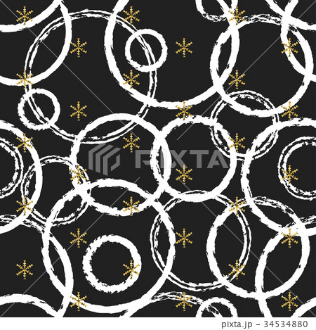 Glitter gold chaotic ring Christmas New Year 34534880