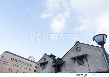 江戸時代からの酒蔵が残る塩竈市の街並み鹽竈神社の御神酒酒屋 34535397