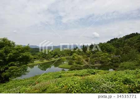 修学院離宮　上離宮　浴龍池 34535771
