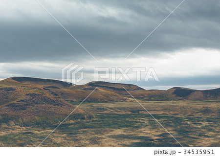 Skutustadagigar pseudocraters, Iceland 34535951