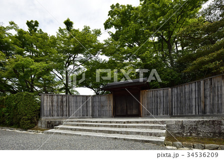 修学院離宮 上離宮の御成門 修学院離宮 上離宮の御成門 34536209