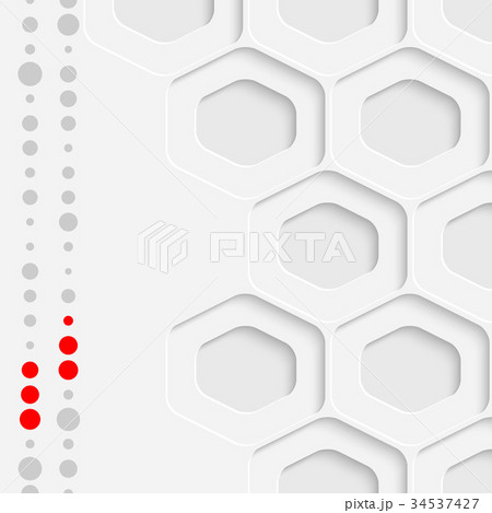 Abstract Hexagon Graphic Design 34537427