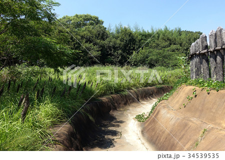 吉野ケ里遺跡 環濠 堀(佐賀) 吉野ケ里遺跡 環濠 堀(佐賀) 34539535