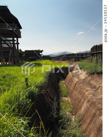 吉野ケ里遺跡 環濠 堀(佐賀) 吉野ケ里遺跡 環濠 堀(佐賀) 34539537