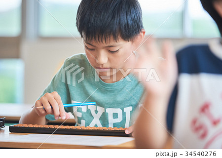 小学生 そろばん 教室 34540276