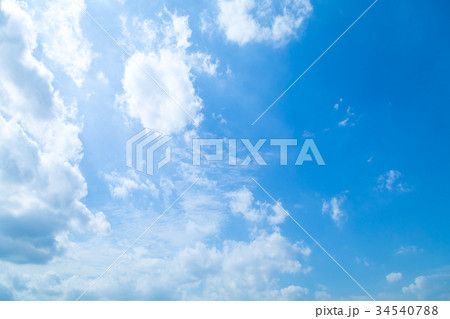 雲 空 青い空 白い雲 秋の空 晩夏の空 背景用素材 クラウド 青空 合成用背景 雲 空 青い空 白い雲 秋の空 晩夏の空 背景用素材 クラウド 青空 合成用背景 34540788