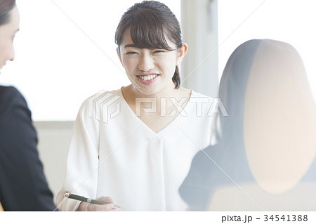 小学生　三者面談 34541388
