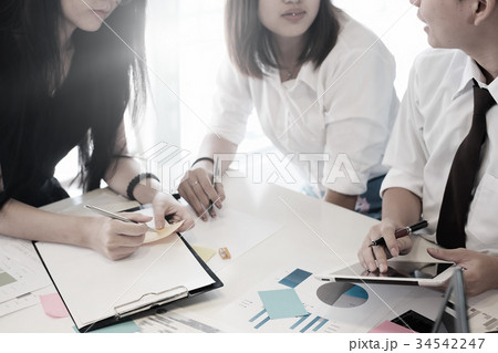 Business tam consult in office. 34542247