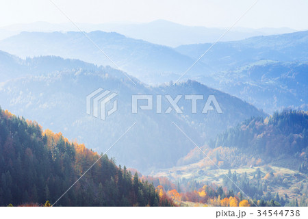 Scenic Autumn Landscape Scenic Autumn Landscape 34544738