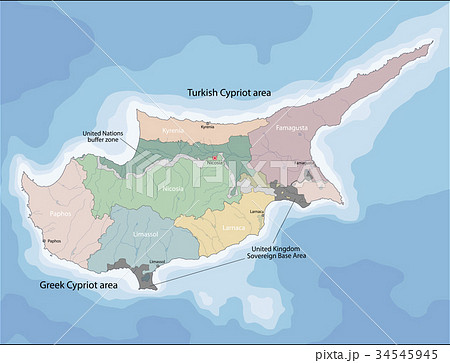 Map of Cyprus Map of Cyprus 34545945