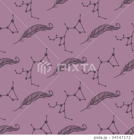 Trendy vector esoteric symbols sketch hand drawn 34547172