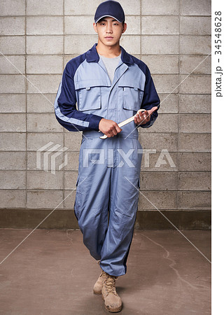 レンチ エンジニア 作業服 34548628