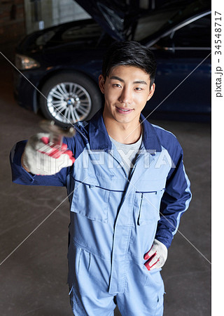 レンチ エンジニア 作業服 34548717