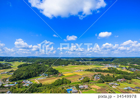 睦沢町上之郷 長楽寺付近を空撮 睦沢町上之郷 長楽寺付近を空撮 34549978