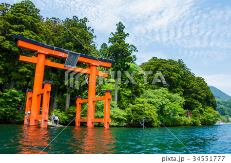 箱根神社の鳥居 箱根神社の鳥居 34551777