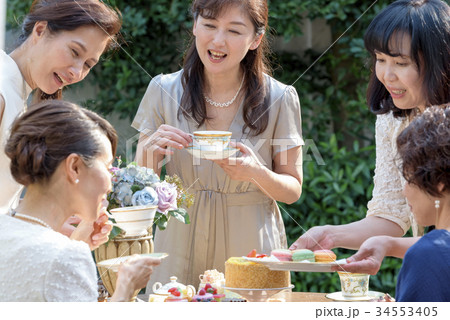 マダム - お茶会 34553405