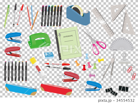 Set of stationery 34554532