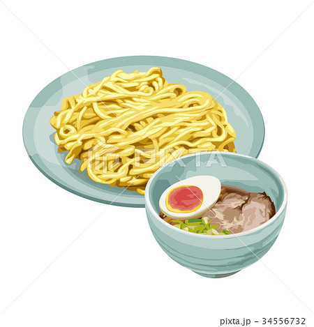 Tsukemen Stock Illustration