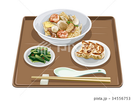 おこげ・餃子 34556753