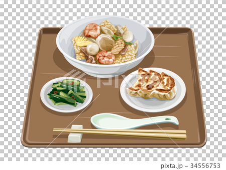 おこげ・餃子 34556753