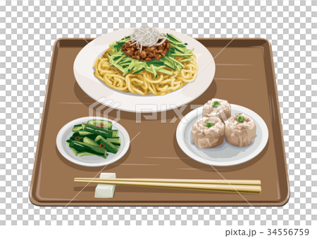ジャージャー麺・シュウマイ 34556759