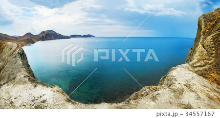 mountain and sea 34557167