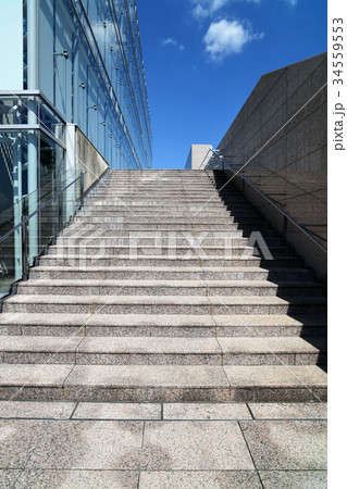 岡崎市美術博物館と階段 岡崎市美術博物館と階段 34559553