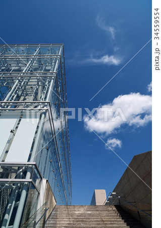 岡崎市美術博物館の階段 岡崎市美術博物館の階段 34559554