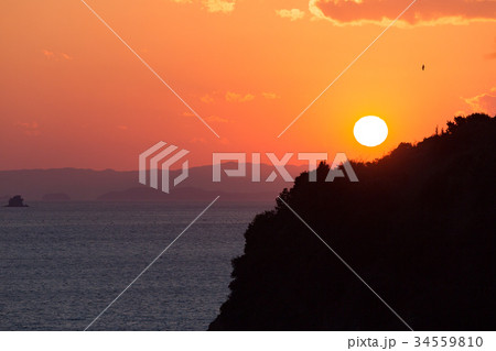 瀬戸内の夕景 -通仙園展望台- 34559810