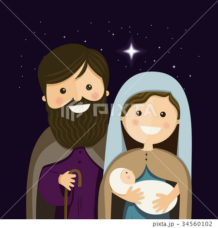 Christmas Eve with Holy Familly Christmas Eve with Holy Familly 34560102