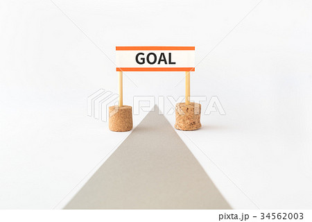 GOAL　ゴール　目標　努力 34562003