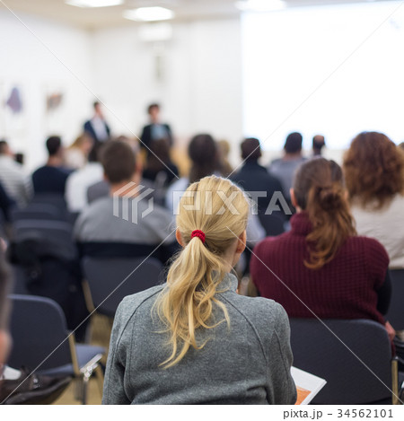 Workshop at university lecture hall. Workshop at university lecture hall. 34562101