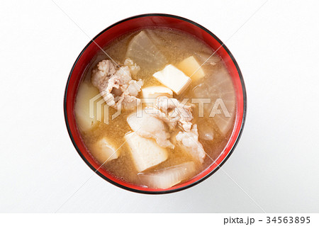 豚汁 34563895