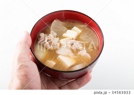 豚汁 豚汁 34563933