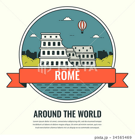 World landmarks. Italy. Travel and tourism 34565469