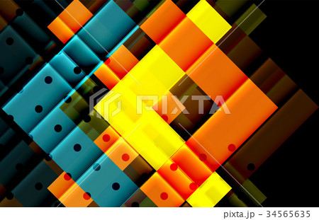 Color arrows on black background Color arrows on black background 34565635