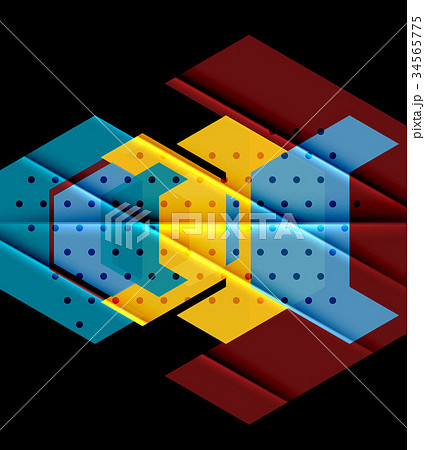 Triangles and geometric shapes abstract background Triangles and geometric shapes abstract background 34565775