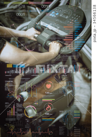 ジムトレーニング 34566138