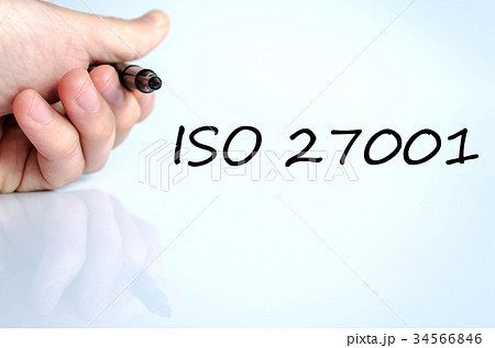 Iso 27001 text concept 34566846