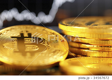 仮想通貨　ビットコイン 34567672